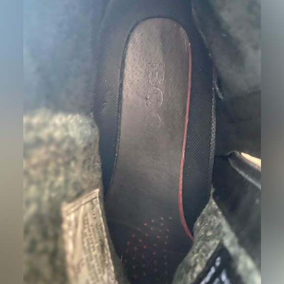 Women’s Bogs Carly Low Waterproof Leather/Suede Boots w/Rubber Soles. Blk, SZ 11 - Picture 12 of 16